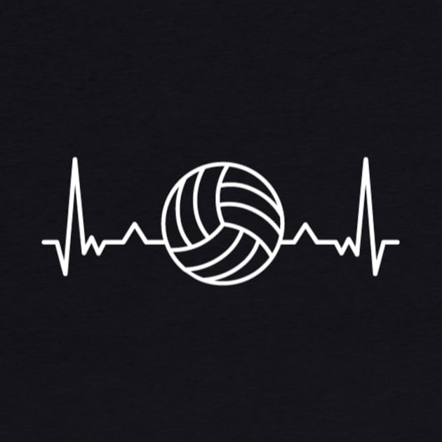 Volleyball Heartbeat by Bestseller